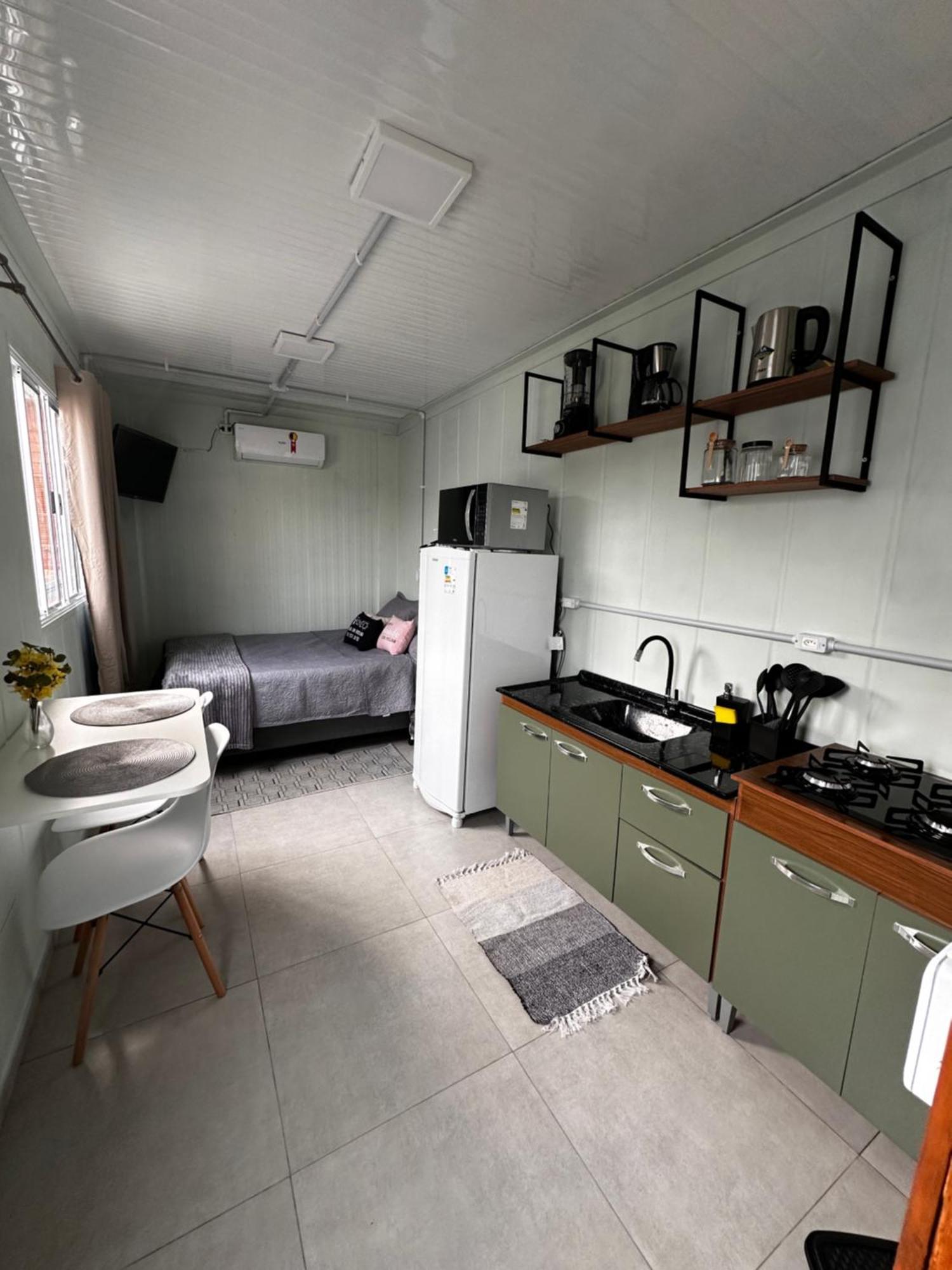Kitnet Container Com Garagem Villa Itapema Exterior foto